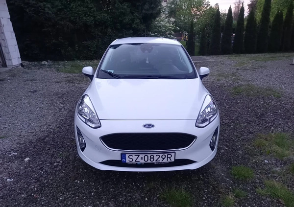 Ford Fiesta cena 37000 przebieg: 61000, rok produkcji 2017 z Biała małe 79